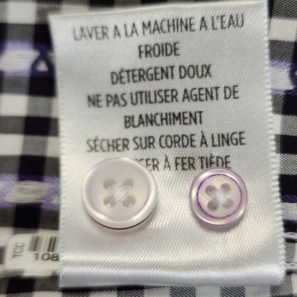 Robert Graham Mens Classic Fit Checkered Long Sleeve Shirt Large - Picture 7 of 13